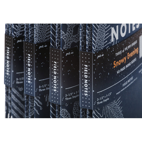 FIELD NOTES QE Snowy Evening 3-Pack Default Title