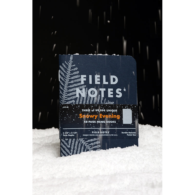FIELD NOTES QE Snowy Evening 3-Pack Default Title