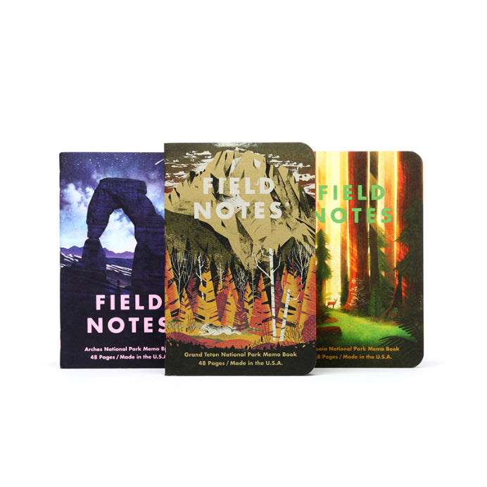 FIELD NOTES QE National Parks F 3-Pack Default Title