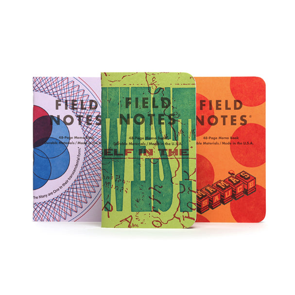 FIELD NOTES QE United States of Letterpress A 3-Pack Default Title