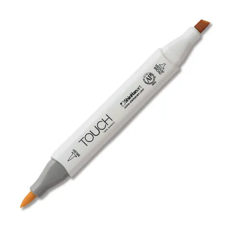 SHINHAN Touch Twin Brush Marker BR109 Pearl White