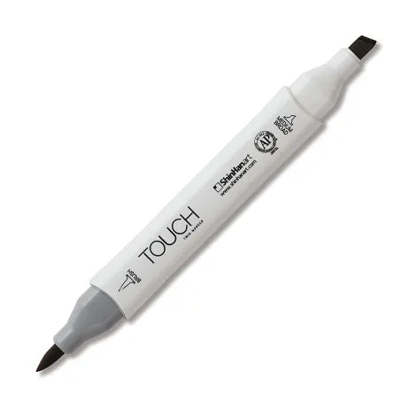SHINHAN Touch Twin Brush Marker BR104 Brown Grey