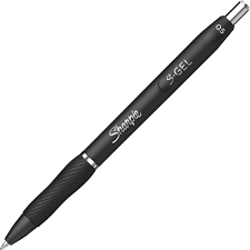 SHARPIE S-Gel Pen Retractable 0.5mm Black