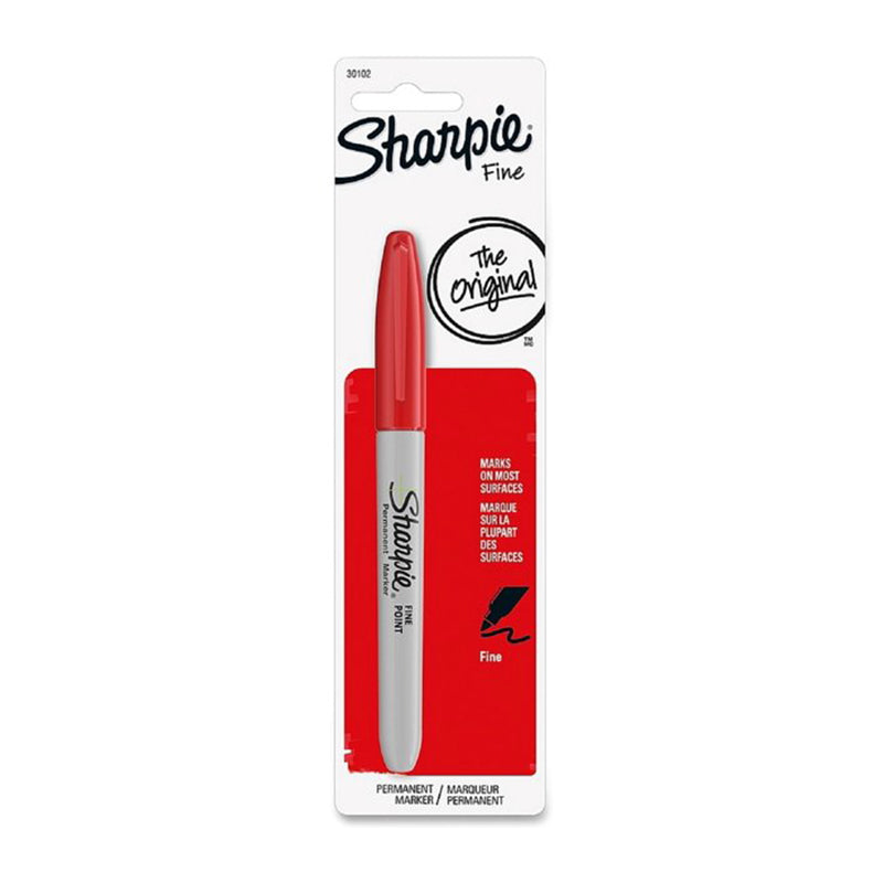 SHARPIE Fine Marker-Red BL1