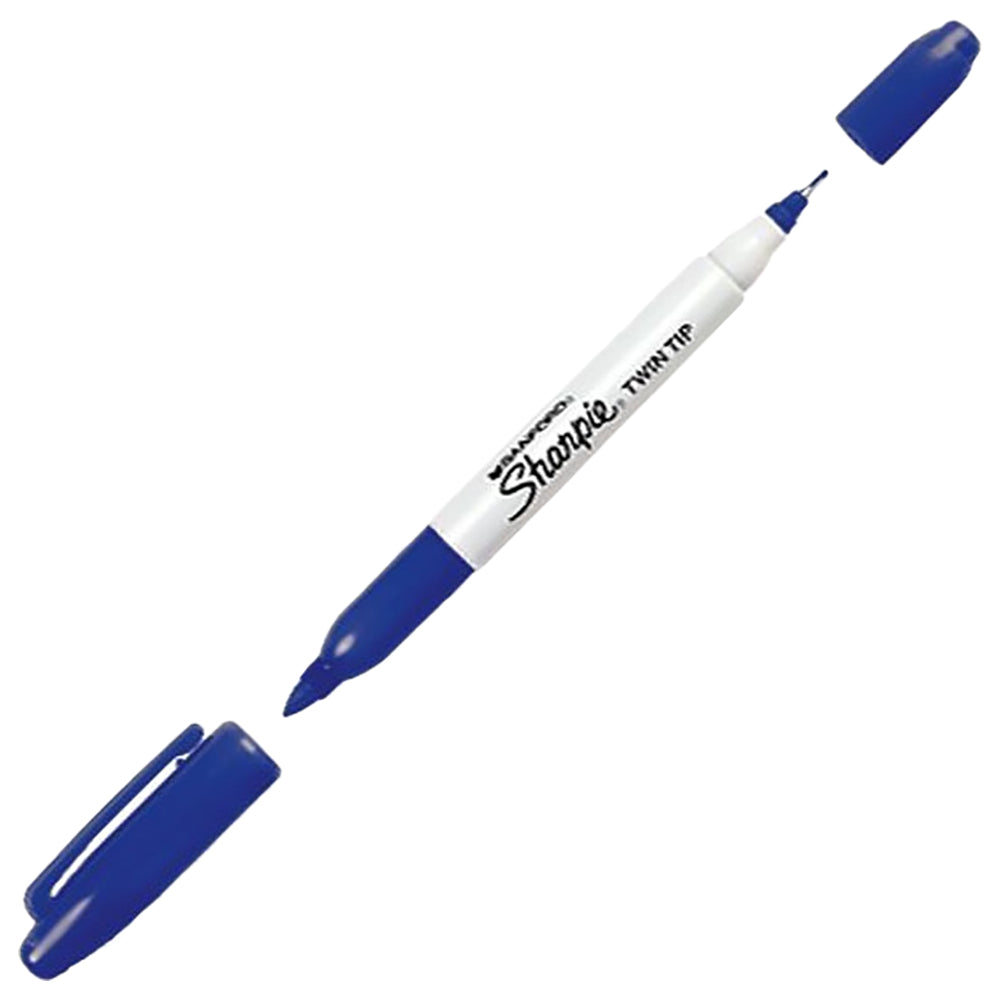 SHARPIE Twin Tip Marker-Blue BL1
