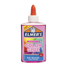 ELMER'S Washable Colour Glue 147ml Clear-Pink Default Title