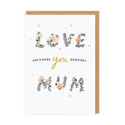 OHH DEER Card Love You Mum
