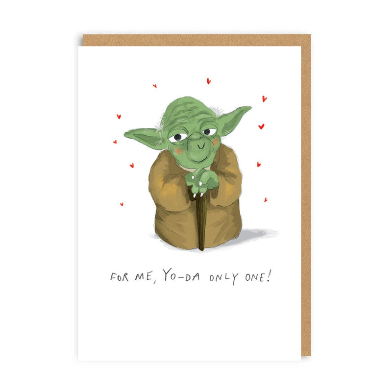 OHH DEER Card For Me, Yo-Da Only One