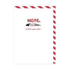 OHH DEER Enamel Pin Card Nope