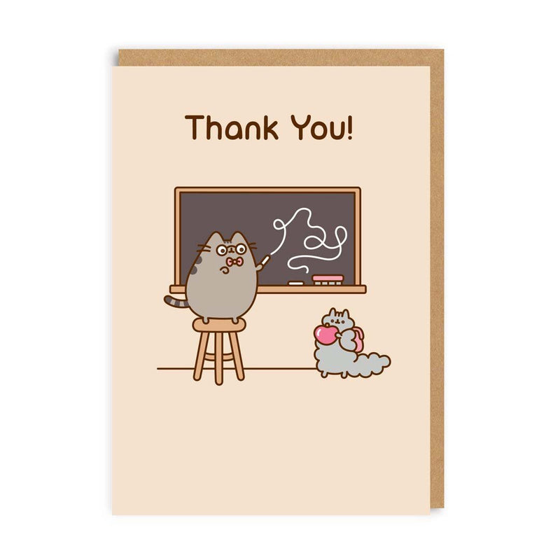 OHH DEER Card Thank You Teacher