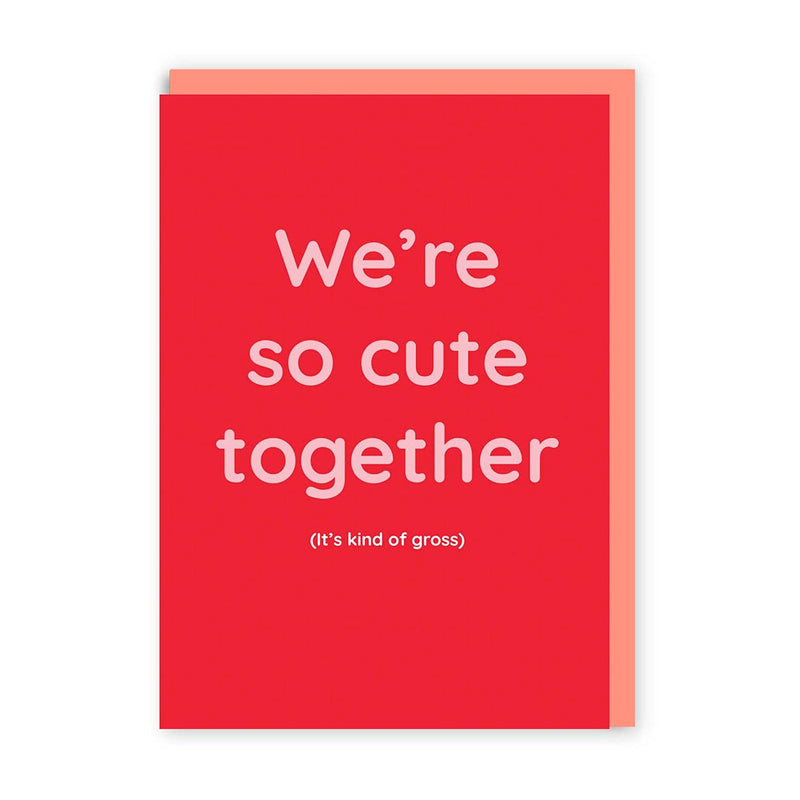 OHH DEER Card We're So Cute Together