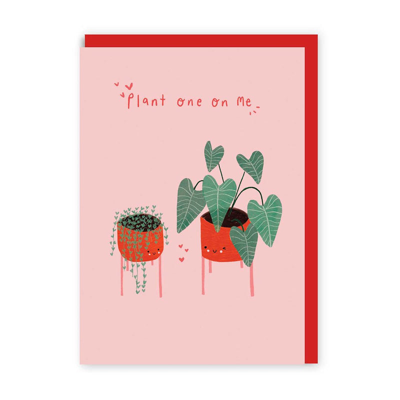 OHH DEER Card Plant One On Me