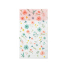 MIDORI 3-P Clear Folder A5 Slim w/Flap Flowers