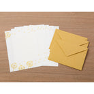 MIDORI Letter Set 509 Foil-Stamped Envelopes Blowb