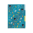 MIDORI 3-Pockets Clear Folder A5 Musical Instruments