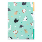 MIDORI 3-Pockets Clear Folder A4 Cats A