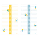 MIDORI Stand Memo Pad Vertical Type Schedule