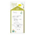 MIDORI Stand Memo Pad Vertical Type Free