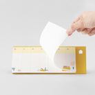 MIDORI Stand Memo Pad Horizontal Type Weekly Block
