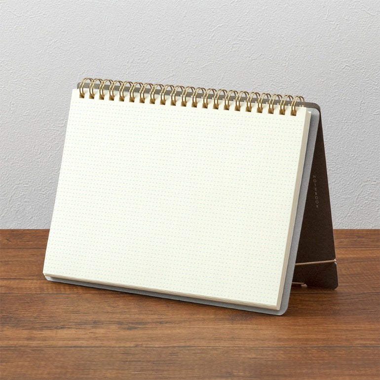 MIDORI Notebook +Stand A5 Cross Dot Gridded