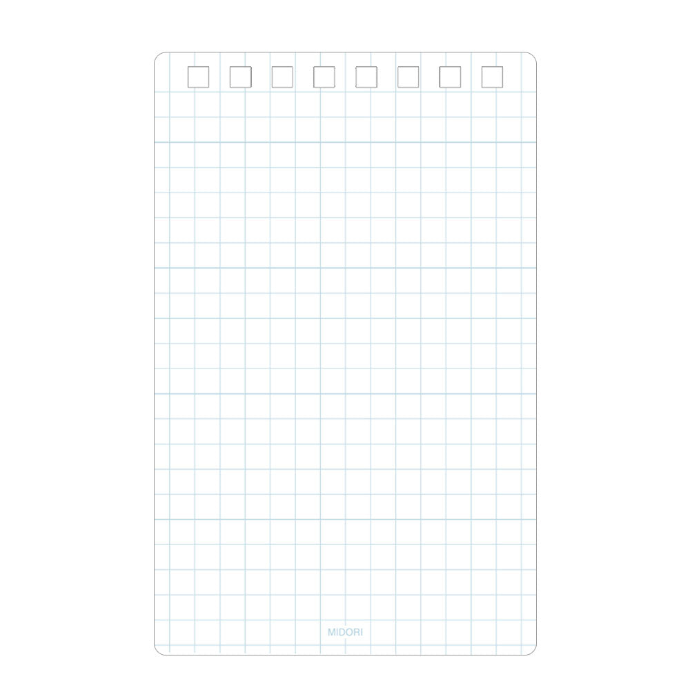 MIDORI Diamond Memo M Blue Grid