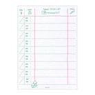 MIDORI Memo Pad To Do List Blue