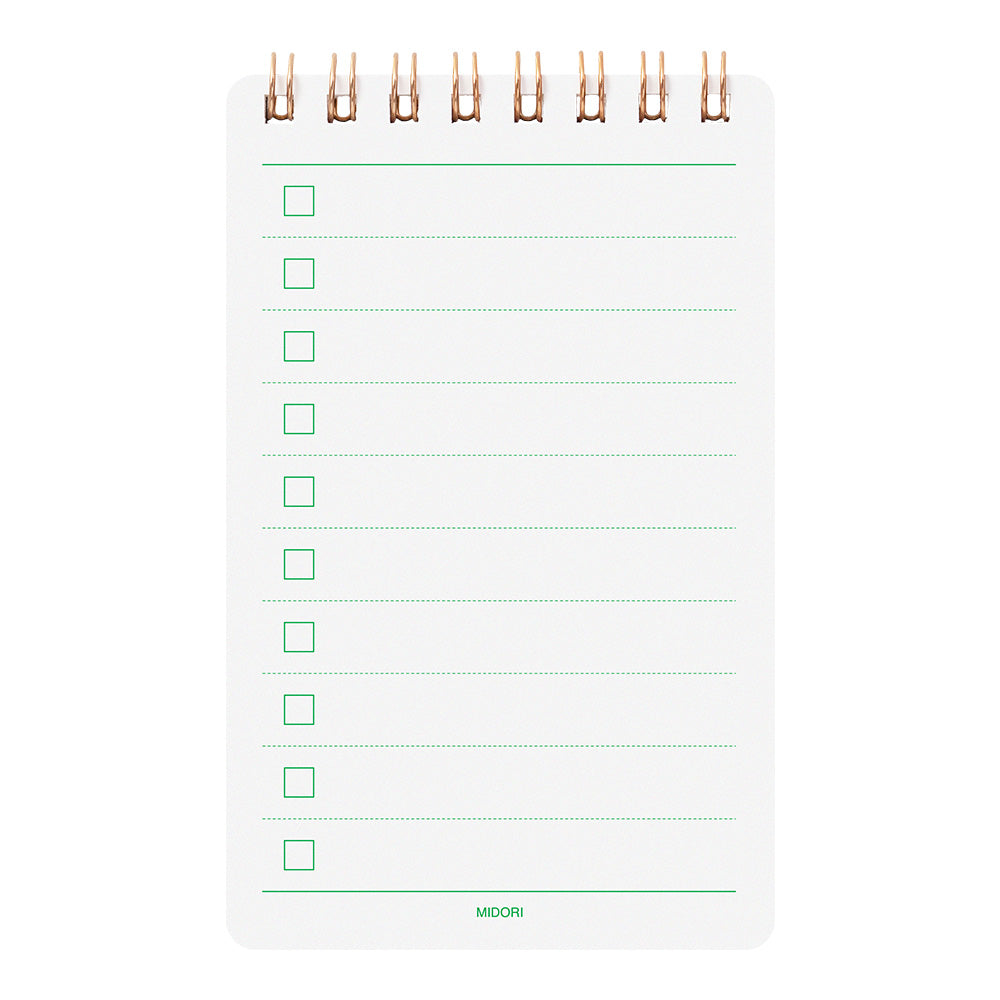 MIDORI 70th Anniv LE Diamond Memo Green To-Do List