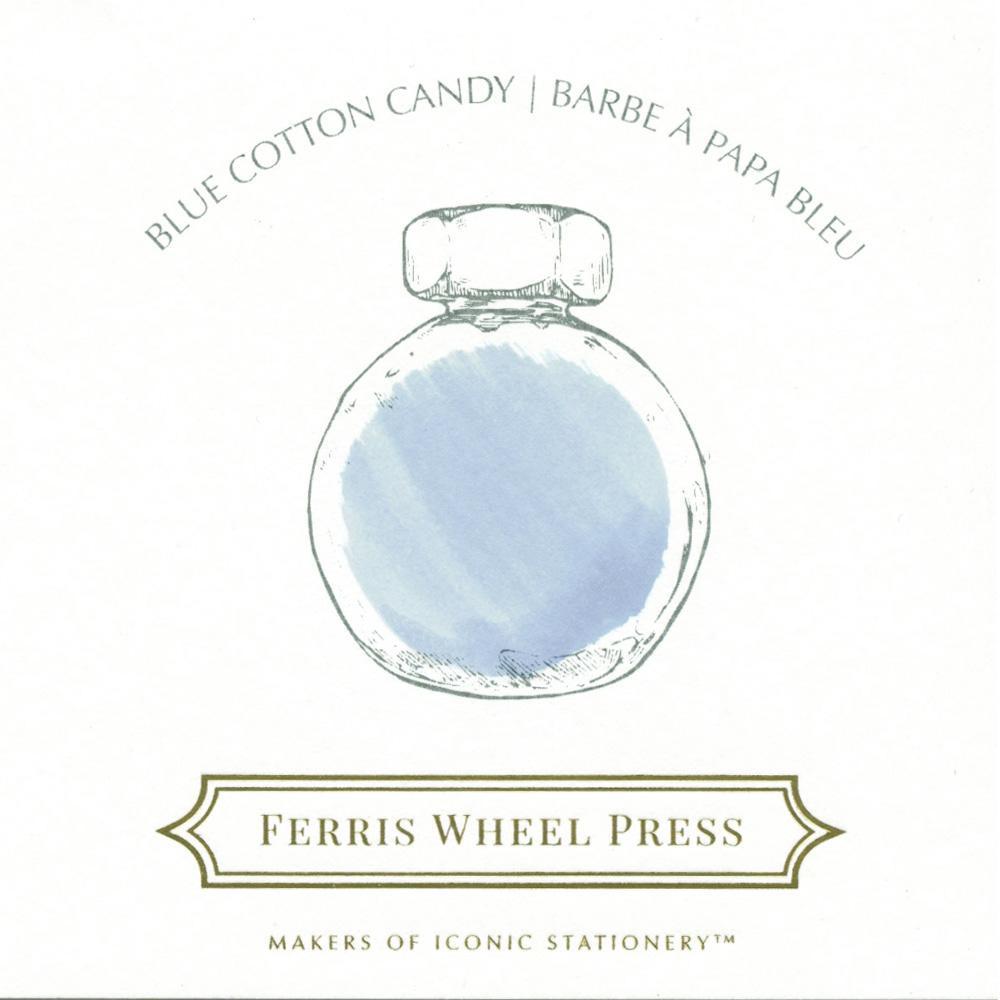 FERRIS WHEEL PRESS Fountain Pen Ink 38ml Blue Cotton Candy Default Title