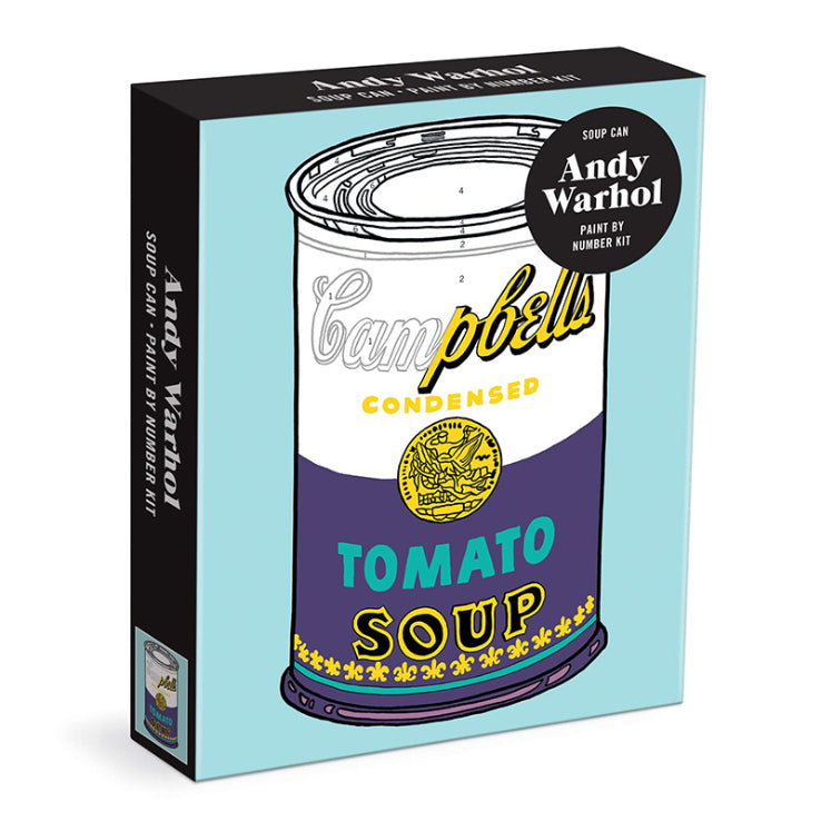 Andy Warhol Paint by Number Soup Can 1224108