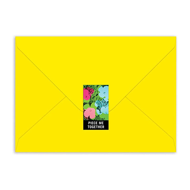 Andy Warhol Greeting Card Puzzle 60pc Flowers 1224103