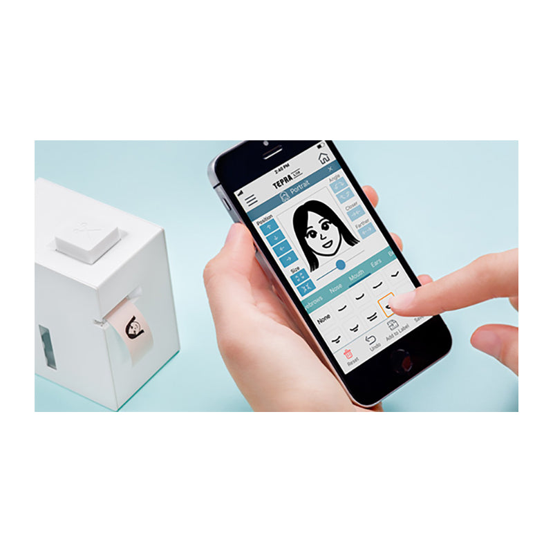 KING JIM Tepra Lite Label Printer LR30GS White Default Title