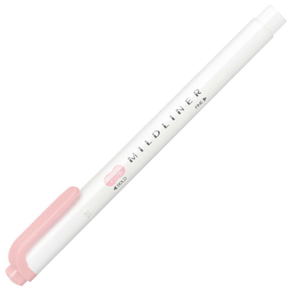 ZEBRA Mildliner Highlighter WKT7 Mild Dusty Pink