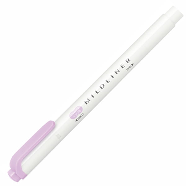 ZEBRA Mildliner Highlighter WKT7 Mild Lilac