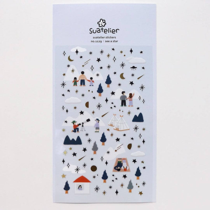 SUATELIER Stickers No.1129 See A Star