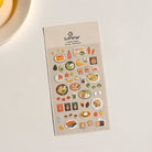 SUATELIER Stickers No.1133 Food Trip V