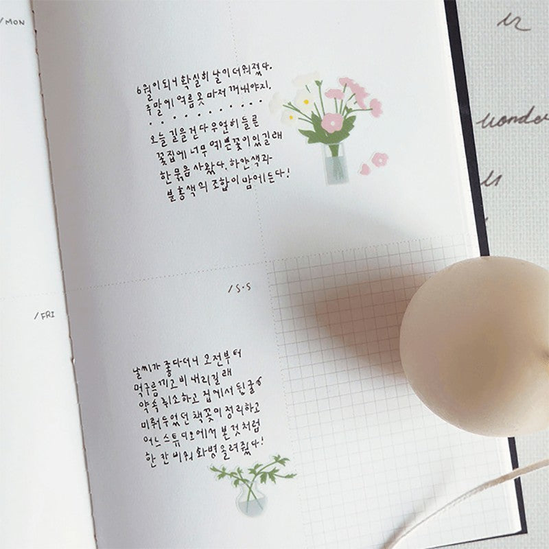 SUATELIER Stickers No.1124 Fleur