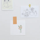 SUATELIER Stickers No.1124 Fleur