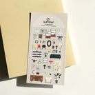 SUATELIER Stickers No.1131 Mid-Century Modern
