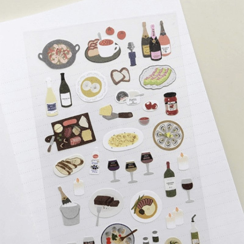 SUATELIER Stickers No.1134 Wine Bar