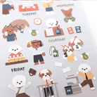 SUATELIER Stickers No.1125 Work And Work