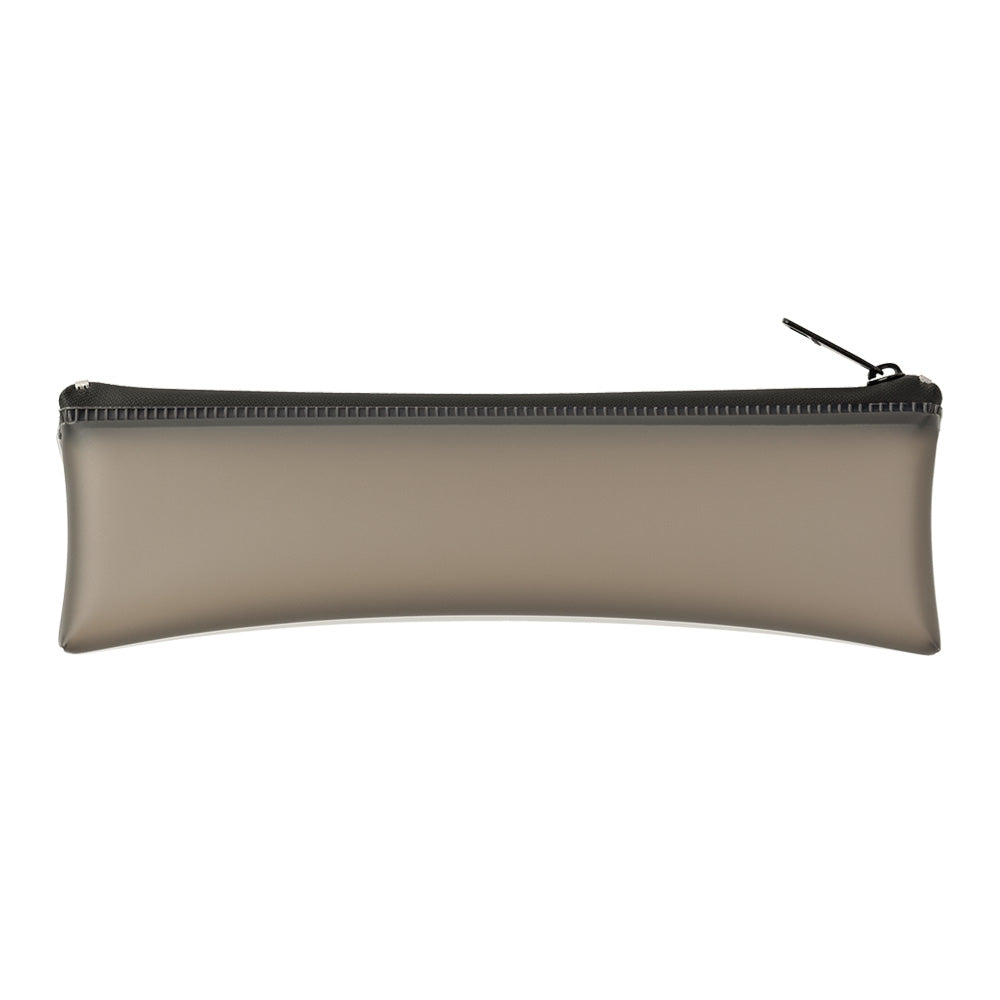 MIDORI Clear Soft Pen Case Black