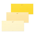 MIDORI Giving A Color Message Letter Pad Gold