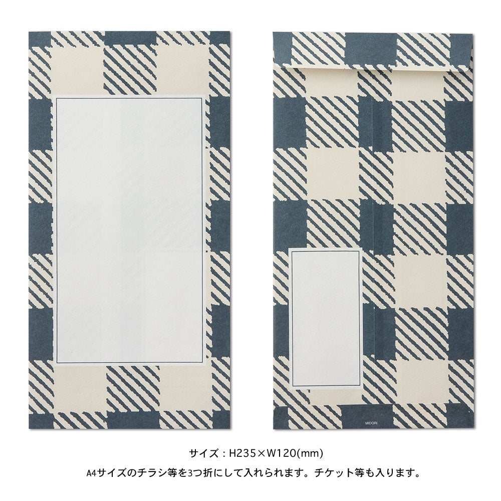 MIDORI Letterpress Letter Set 420 Colorful