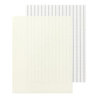 MIDORI Letterpress Letter Set 420 Colorful