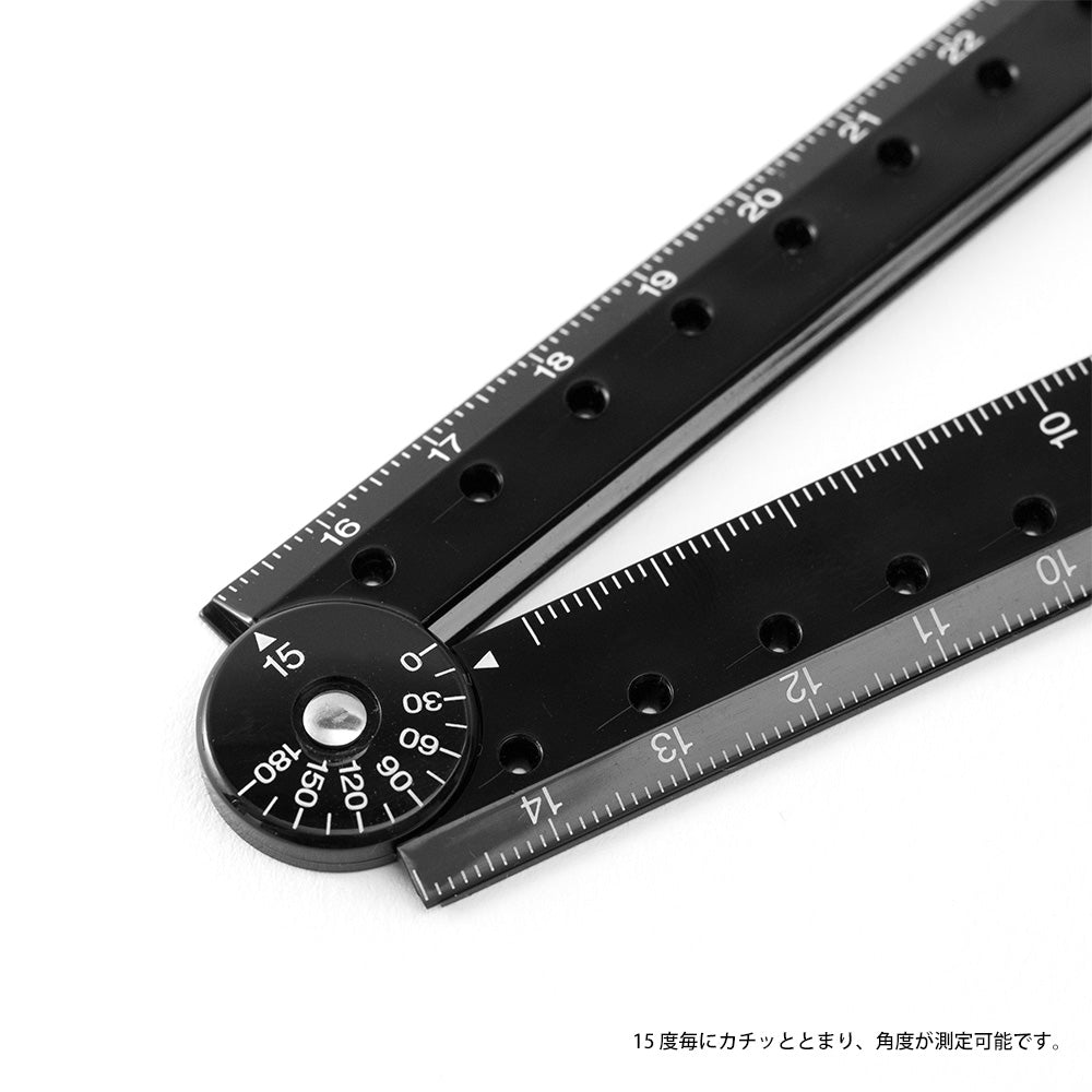MIDORI Multi Ruler 30cm Black