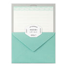 MIDORI Letterpress Letter Set 459 Race Blue