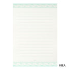 MIDORI Letterpress Letter Set 459 Race Blue