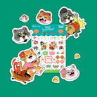 LOKAMADE Raya Sticker Sheet Raya Bersameow(Blue) 1224712