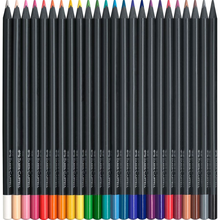 FC Black Edition Colour Pencils 116424 Box of 24L Default Title