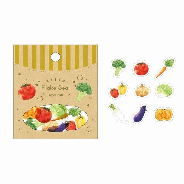 PAPIER PLATZ x Moriyue Flake 50-622 Vegetables Default Title